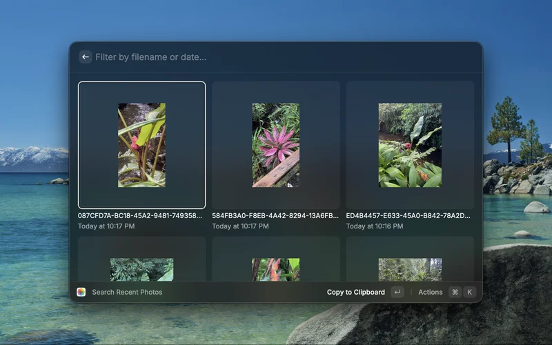 Apple Photos Search